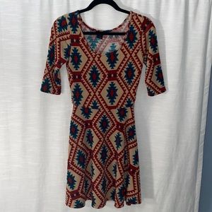 Rue 21 Tribal Print Dress